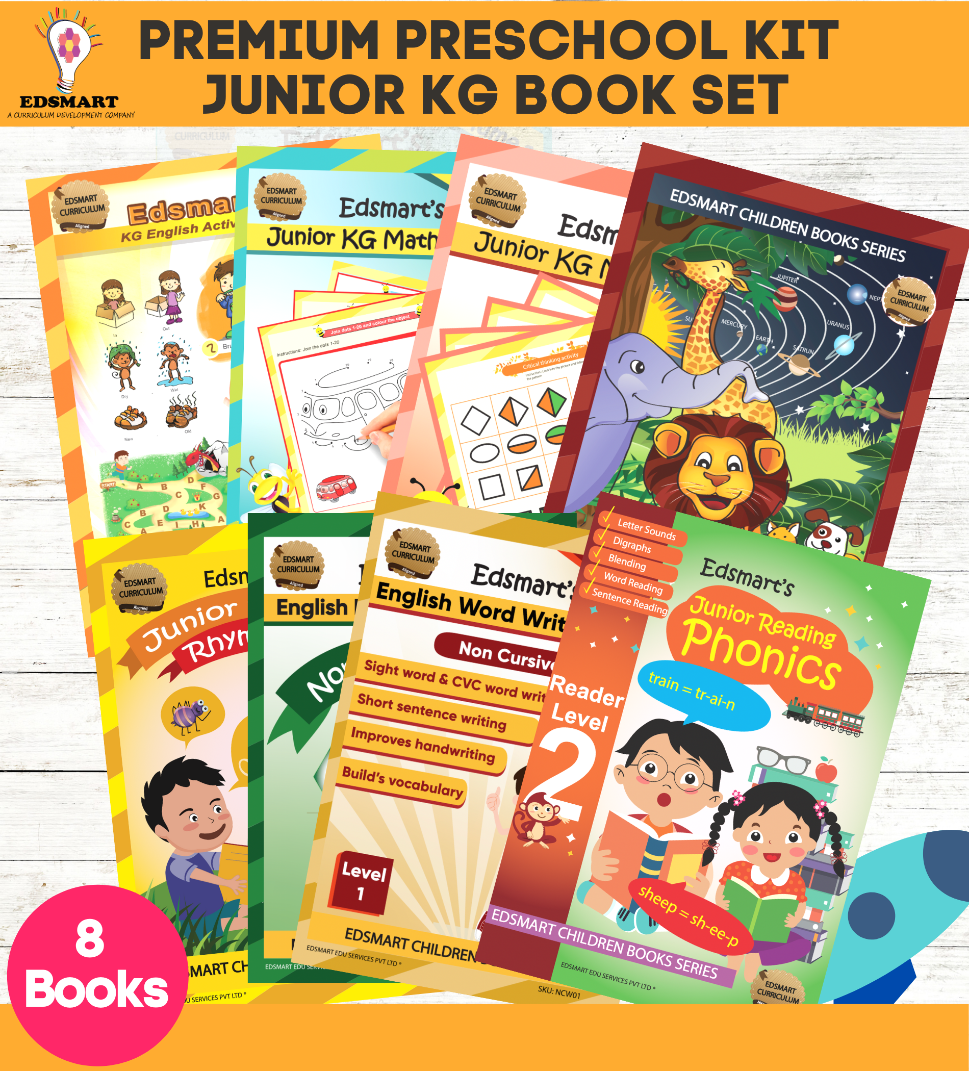 Junior KG LKG Premium School Kit