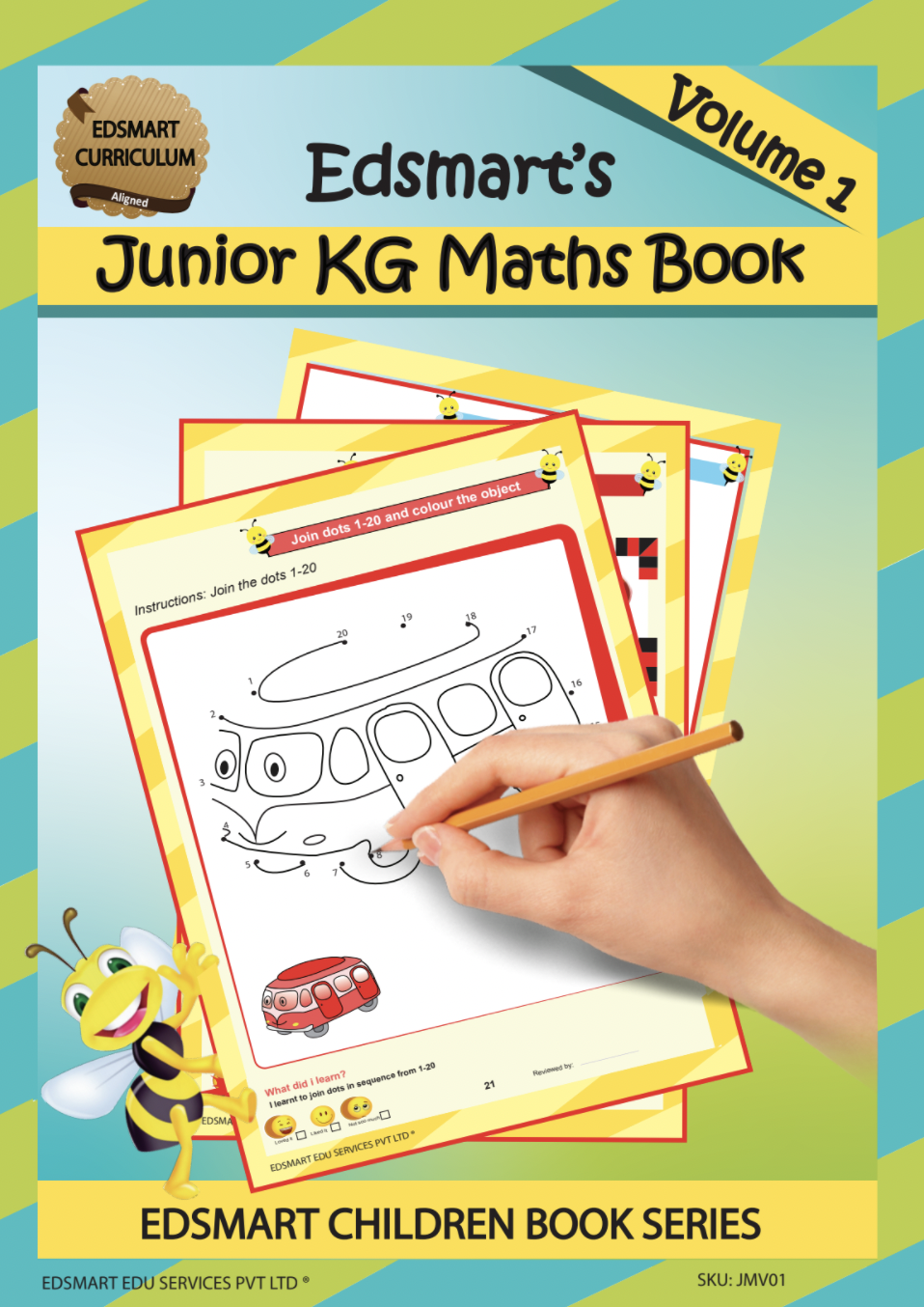 Junior KG / LKG Maths Book - Volume 1